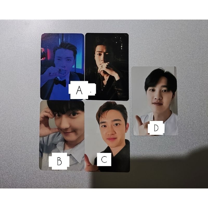 OFFICIAL PC POB EXO SEHUN MUKOR YPBOOK KYUNGSOO YZY SG23 CHANYEOL KPOP MERCH