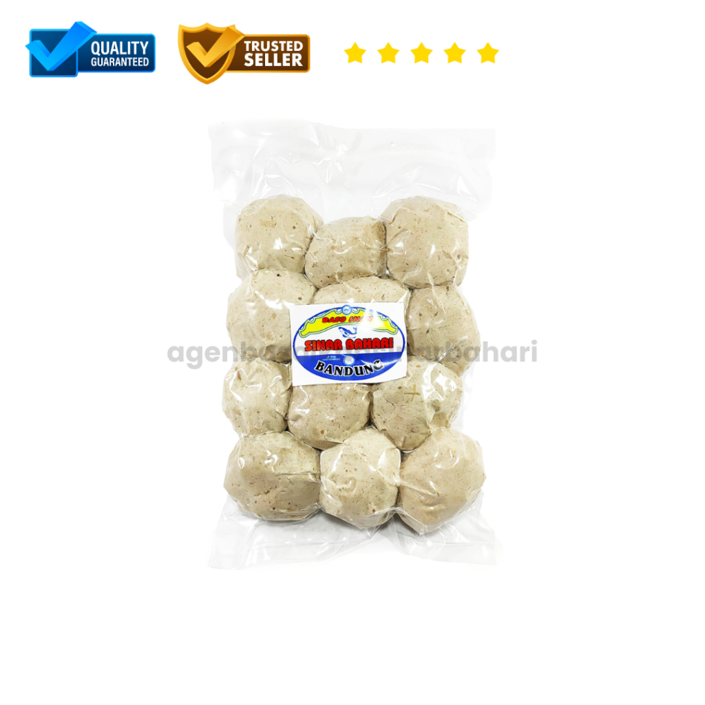 

BAKSO / BASO IKAN SINAR BAHARI BANDUNG 12 Bakso Ikan Besar