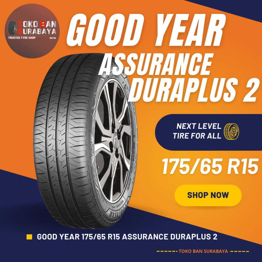 Goodyear GY 175/65 R15 17565R15 17565 R15 175/65R15 175/65/15 R15 R 15 ASSURANCE DURAPLUS 2 DURAPLUS