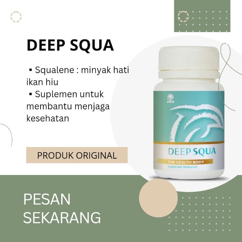 MINYAK HATI IKAN HIU /DEEP SQUA ISI 50 HNI