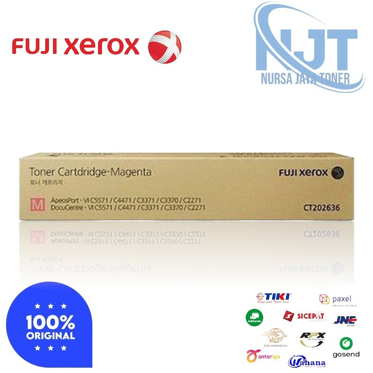 Toner Fuji Xerox Cartridge CT202636 Magenta cartridge Xerox