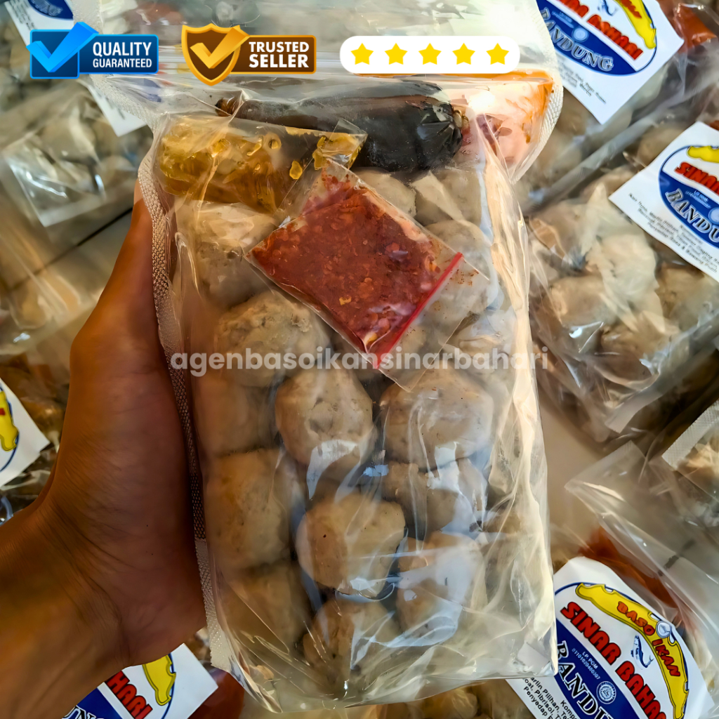 

BAKSO / BASO IKAN SINAR BAHARI BANDUNG Kemasan Besar + Bumbu