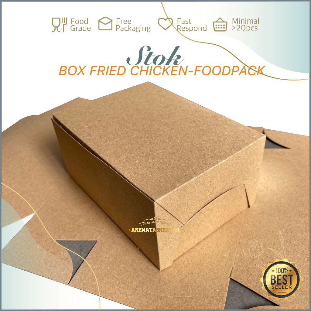 

Snack Box Full laminasi / Dus Kue / Jajan Pasar / Kardus Snack / Snack Box/ Kue Box Kraft Ekonomis