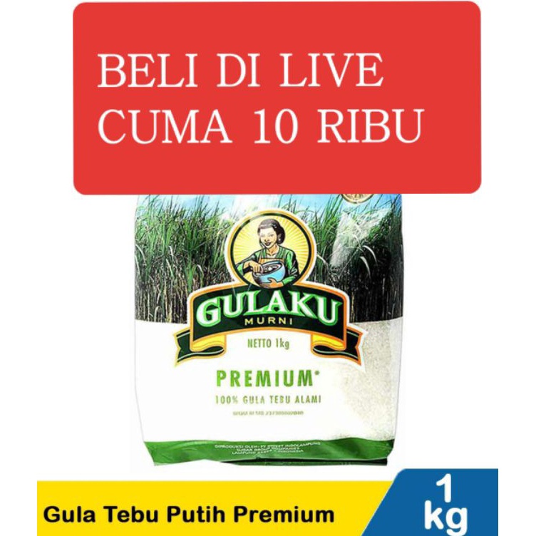 

➤Ready↕ Gula pasir gulaku hijau 1kg Z71 ➮