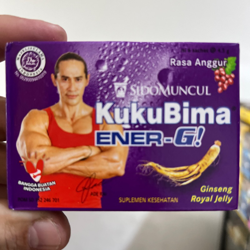 

Serbuk Minuman Energy Kukubima Rasa Anggur box