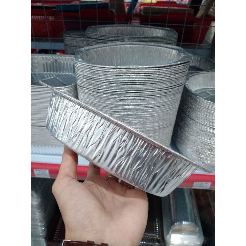 ALUMINIUM OX-8850 / ALUMINIUM FOIL OVAL UK 18CM