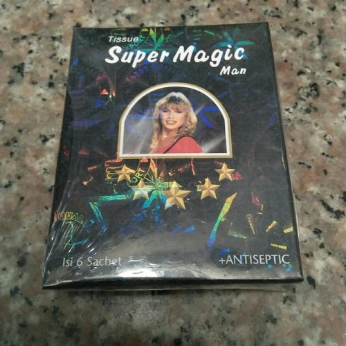 ✨JUAL MURAH✨Tisu Super Magic Man Hitam Original / Tisu Magic Man Power