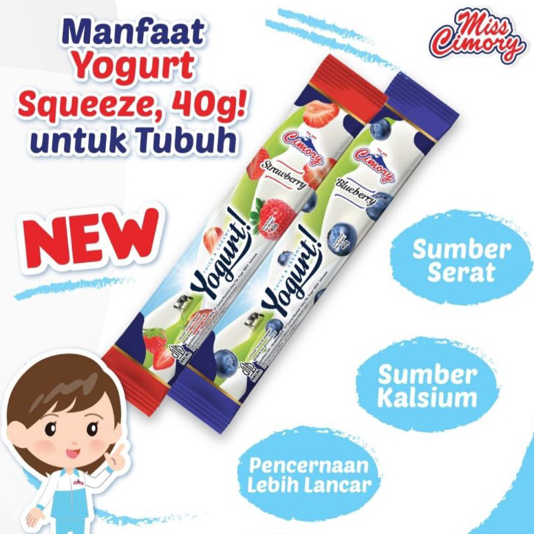 

40 CIMORY YOGURT STICK ISI 25 PCS +FREE 1 PCS +FREE BUBLE WRAP)EXP 2024 Diskon