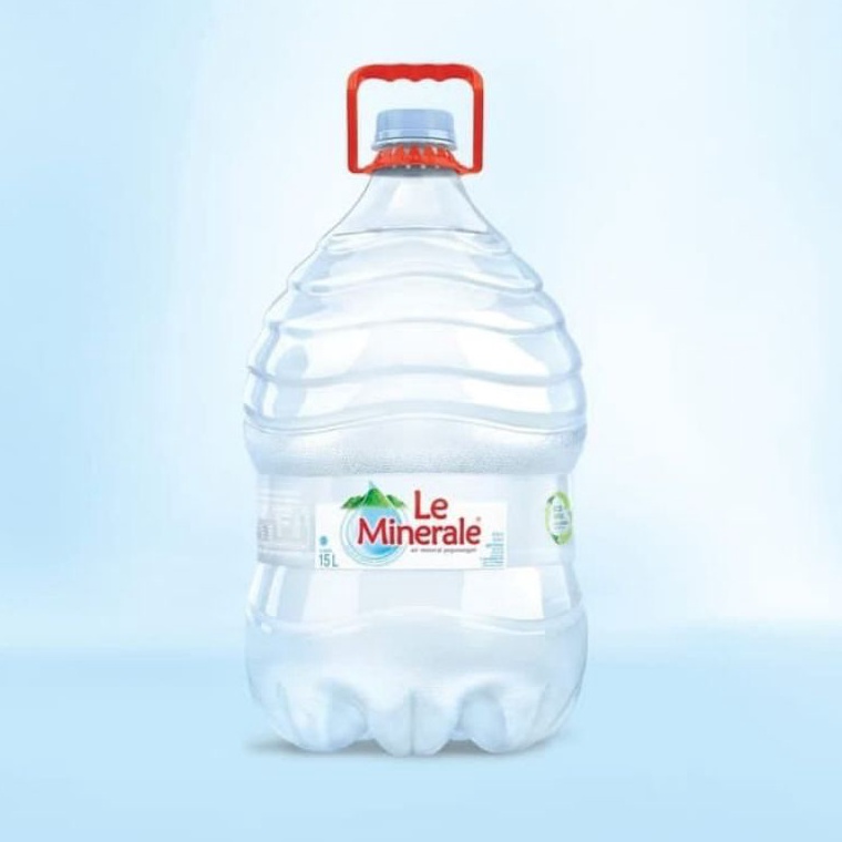 

PZZ Leminerale Galon air minum mineral 15 L ORIGINAL GOJEK /GRAB ONLY Model #Terbaru ▽