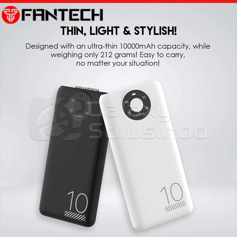 FANTECH S1 PowerPack 10.000mAh Dual Input USB Micro Type-C Powerbank