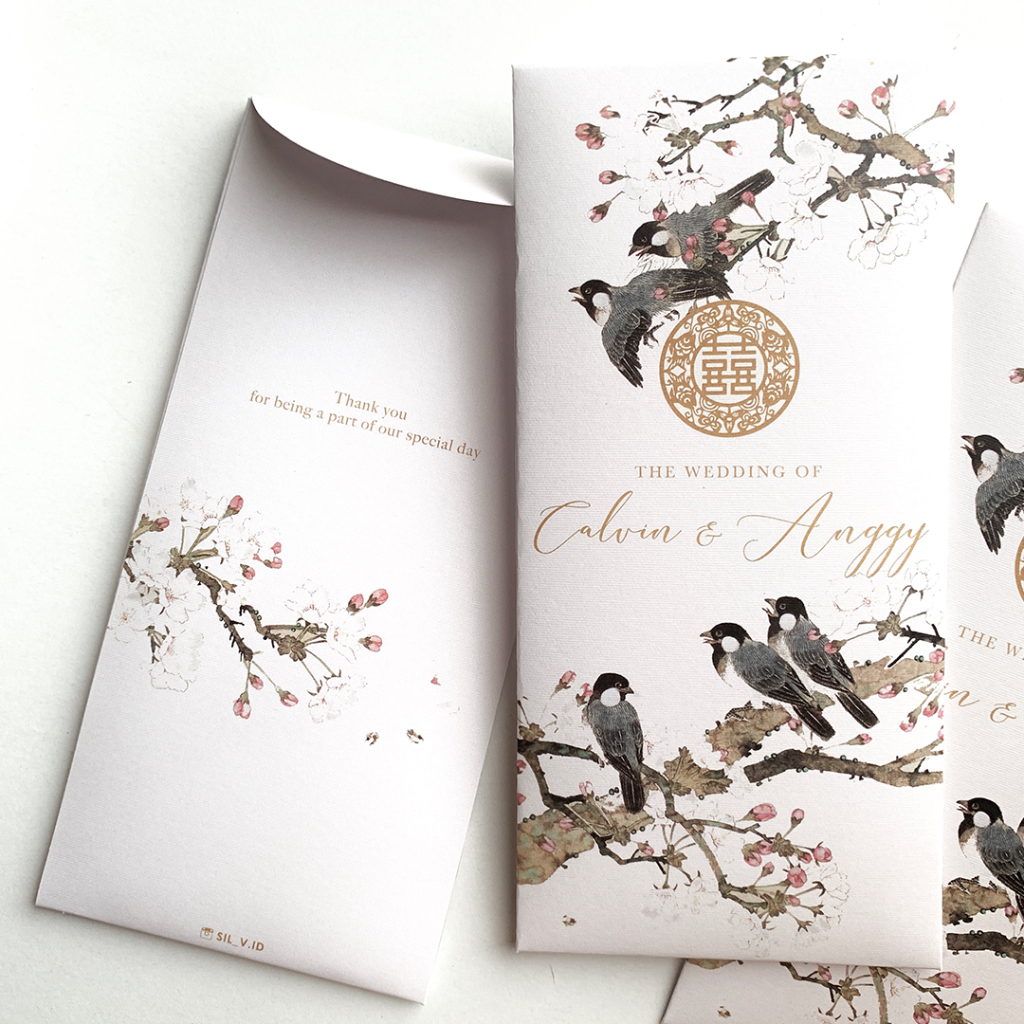 

Birds ( Custom General Angpao Sangjit Wedding Imlek Engagement )