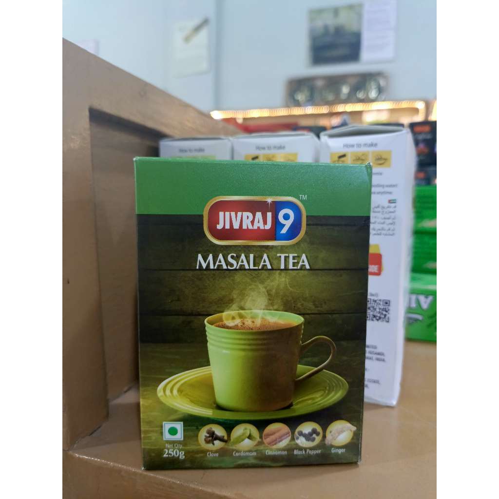 

Jivraj 9 Masala Tea India 250 gram | Teh Tarik Instan India Original