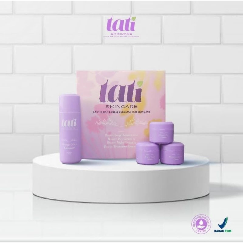 TATI SKINCARE INDONESIA BPOM RESMI CREAM TATI BPOM