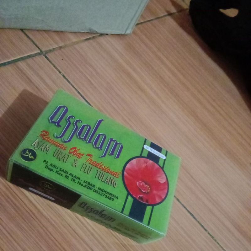 

Jual box kado motif Assalam kp original