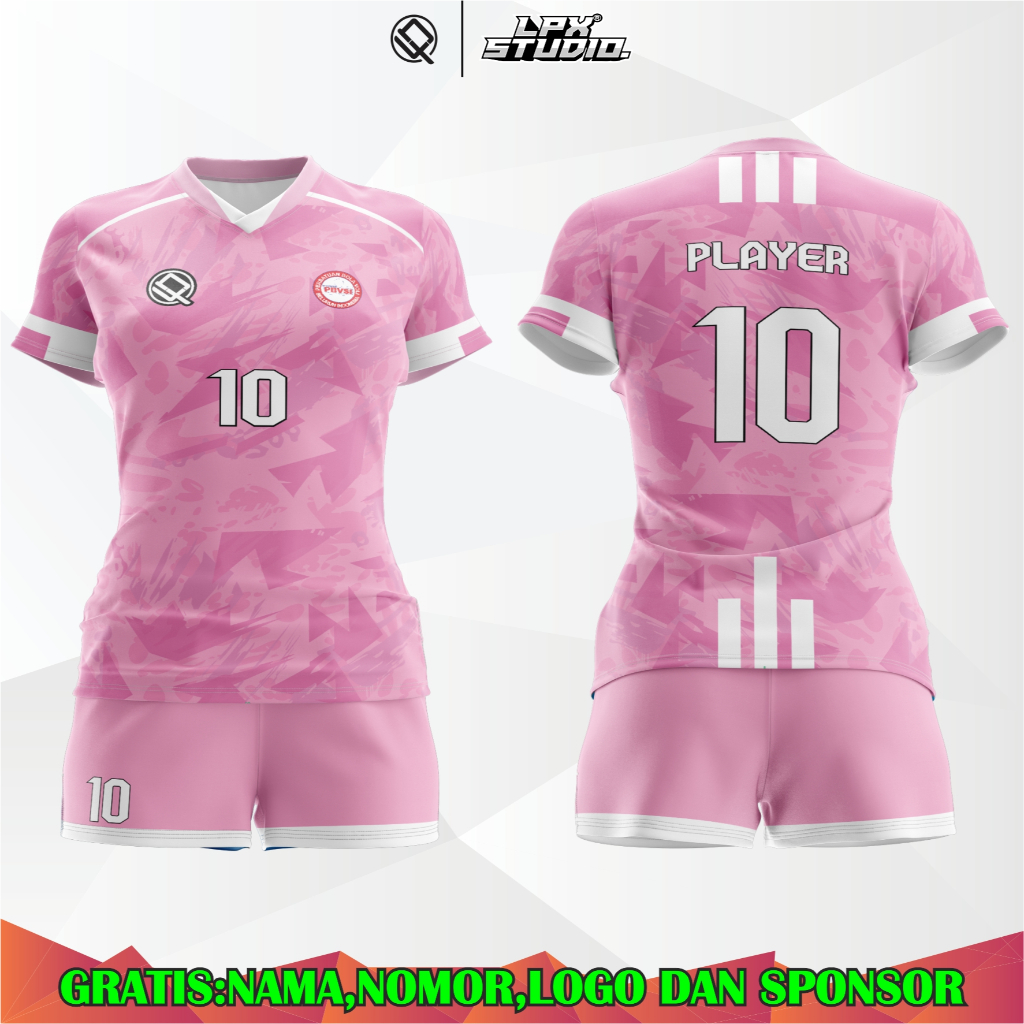 jersey volly | jersey voli | jersey volly wanita | jersey voli full printing bisa custom desain