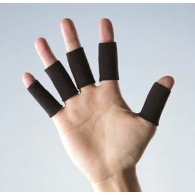 [366SH] Finger Support Telaisi / Deker Pelindung 10 Jari Tangan Engkel Band Basket volly ball protector