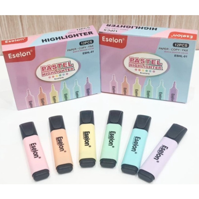 

[KODE 0MYQR] (12pc) HIGHLIGHTER / STABILO PASTEL / PENANDA MURAH WARNA WARNI