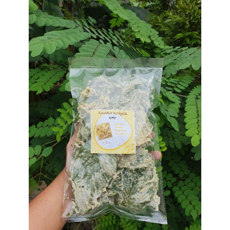 

Keripik bayam, Keripik Rebon 200gram