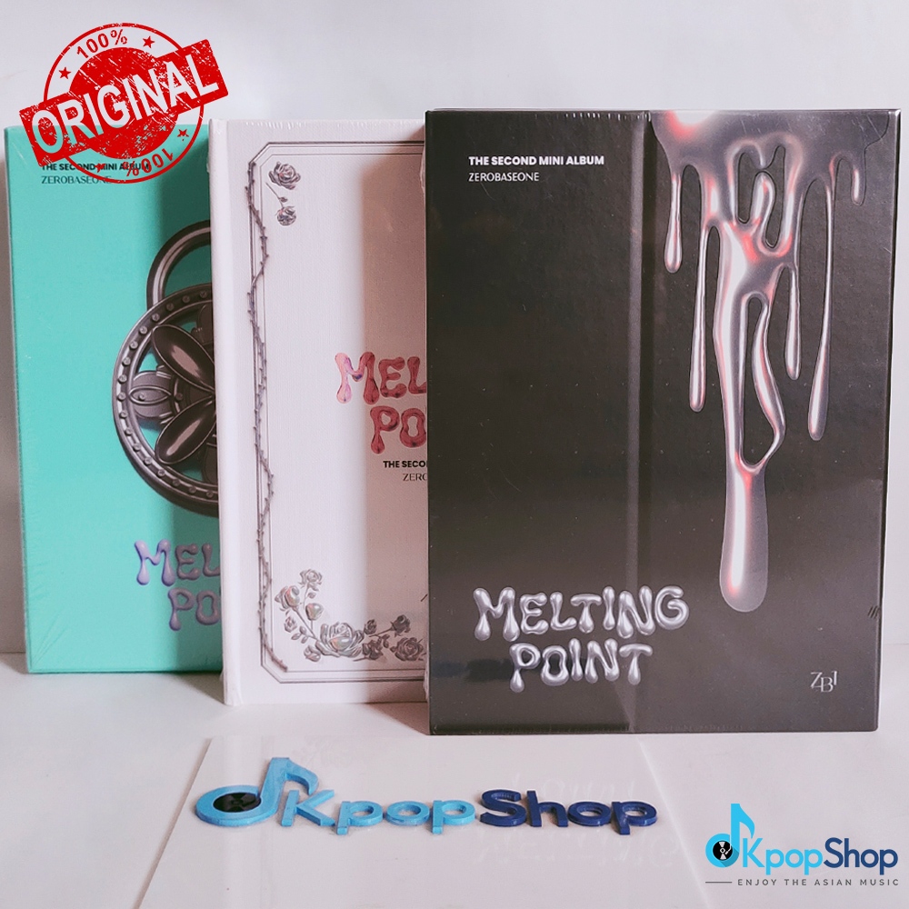 Album ZEROBASEONE (ZB1) - MELTING POINT + POB  [ORIGINAL KPOP ALBUM]