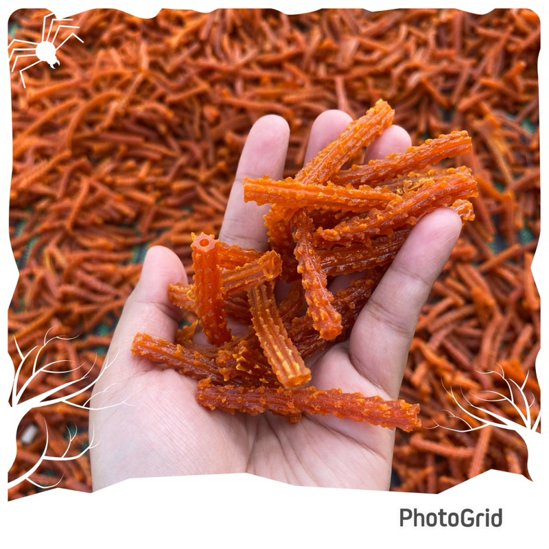 

KERUPUK MANGGAR BOLONG 250GRAM