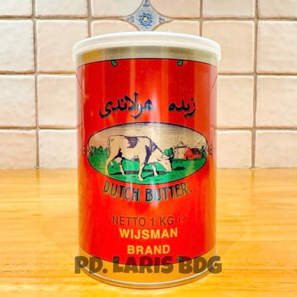

[KODE CYDWS] WIJSMAN BUTTER 1KG (MENTEGA WYSMAN / WISMAN / PURE DUTCH BUTTER)