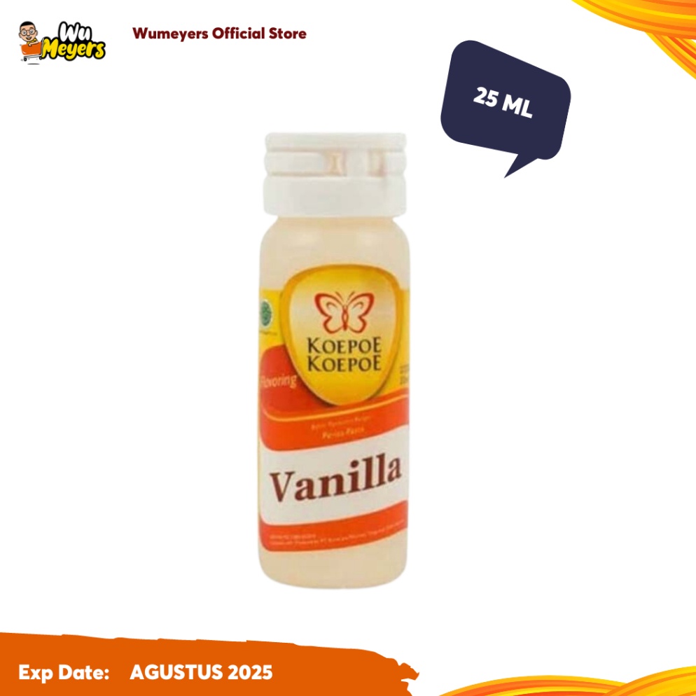 

[COD KW99] Aroma Pasta Vanilla Koepoe Koepoe 25ml [HARGA 6 PCS] ayqol