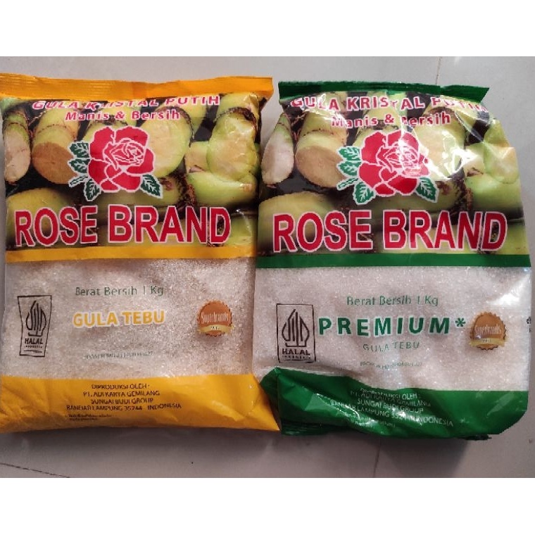 

Gula Rose Brand 1kg dll gula pasir all varian Terlaku.