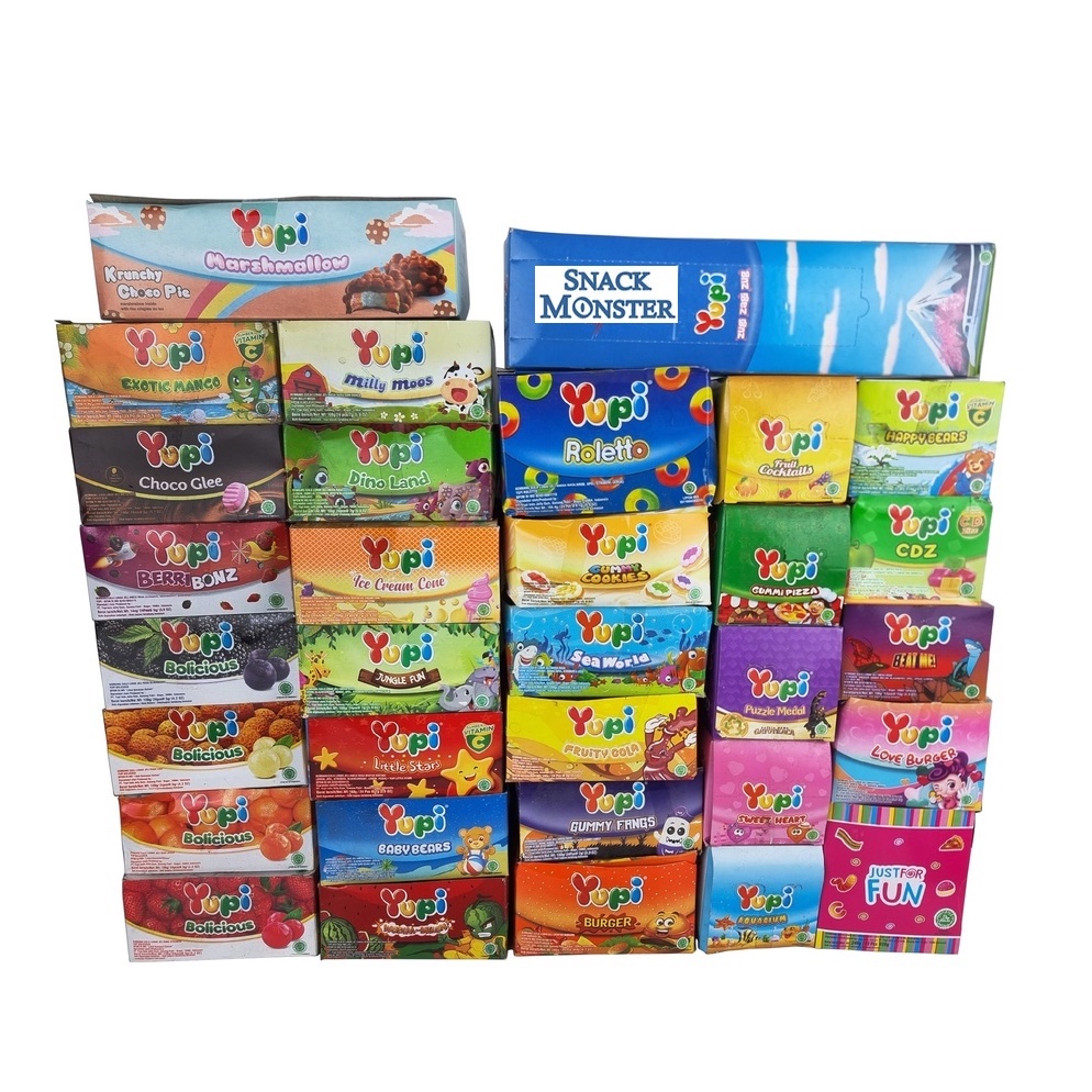 

[⚜Q21>] Yupi BOX Jelly Gummy [250]