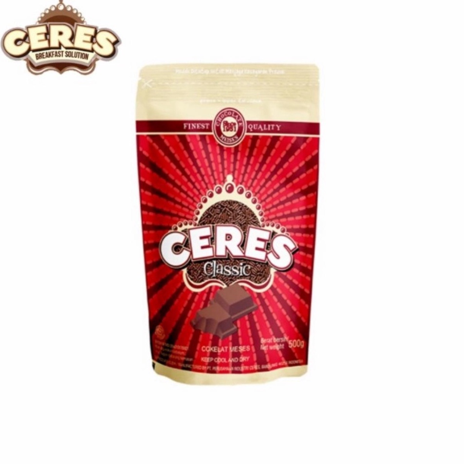 

[KODE PRODUK ACRQT9136] Mesis Cokelat Ceres Classic Ziplock - Ceres 500gram