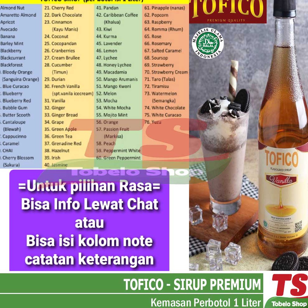 

StOck B4nyak TOFICO / SIRUP TOFICO / TOFICO SYRUP / SIRUP PREMIUM / SIRUP VIRAL / SIRUP KEKINIAN Stock Ada