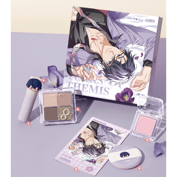 Ready Stock Judydoll Tears of Themis Marius Make Up Set