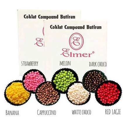 

[♥S26$] Crispy Ball Elmer Kemasan 250gr ( DARK / WHITE / STRAWBERRY / HIJAU / BANANA / UNGU / CAPPUCINO ) ) Discount