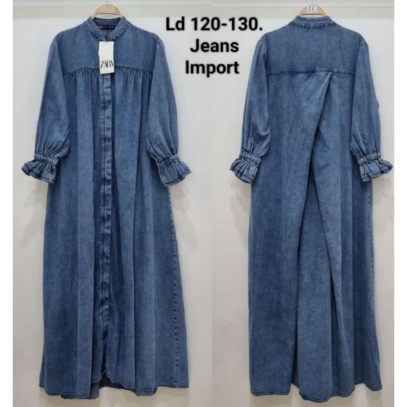 ZR gamis jeans