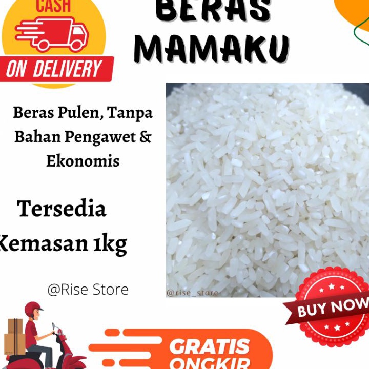 

➭Best Seller❁➺ Beras Pulen Beras selepan / beras murah enak T76 ☈