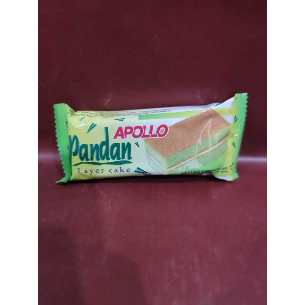 

Apollo Pandan Layer Cake 18g - Bolu Lapis Rasa Pandan Apollo