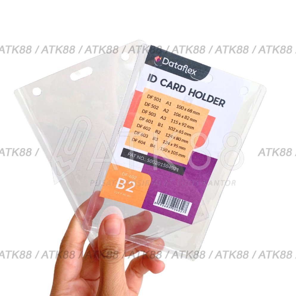 

Readii Stock Plastik ID Card B2 / Card Case B2 / Plastik Panitia B2 Special