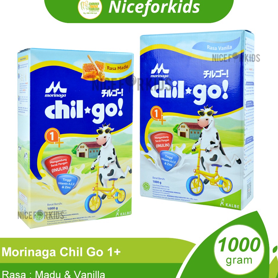 

Baru Susu Morinaga Chil Go Powder 1+ dan 3+ 1000 Gram Susu Bubuk Formula Pertumbuhan Anak Bayi Chilgo H92 ❈