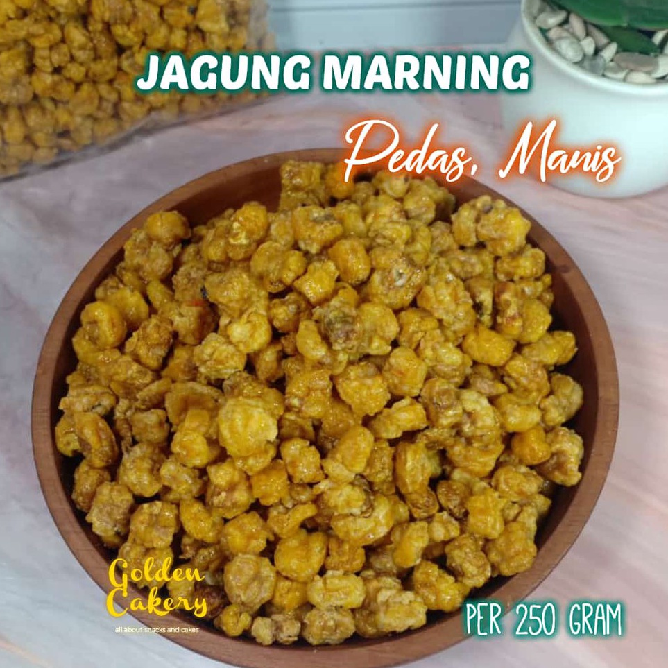 

[KODE PNLJO] Cemilan Jagung Marning BULAT Pedas Manis - 250 gr