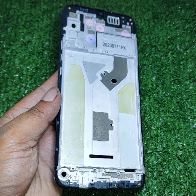 Midle - Infinix Hot 9 Play X680 - Bezel Tatakan Lcd - Ori Copotan