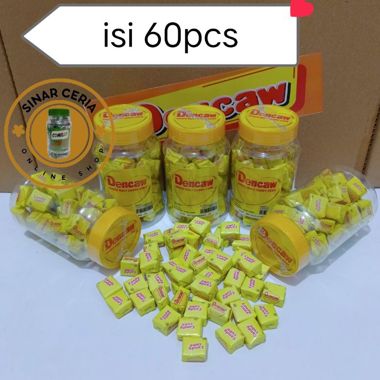 

[SE847] permen viral millo permen cube milo DENCEW isi 60 pcs obral Terlaris ㄟ)(