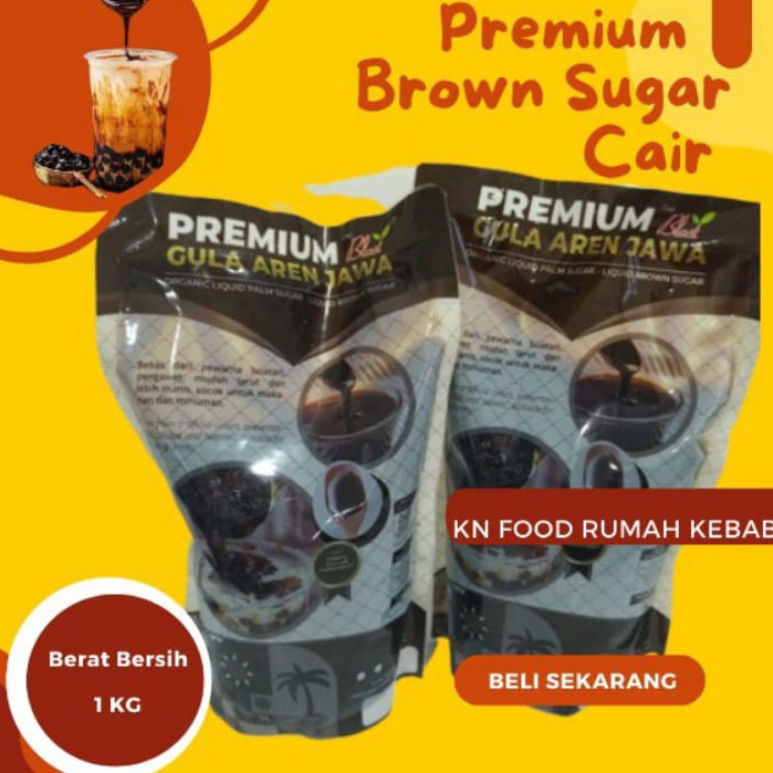 

B!g Sale Premium Brown Sugar / Gula Merah Cair 1kg / Gula Aren Ready Stcok