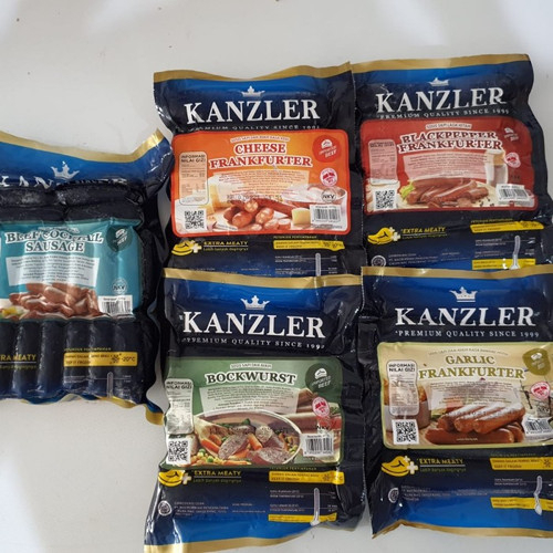 

Kanzler All Variant Sosis dan Nugget Beef Bratwurst Sosis 360gram Sapi dan Ayam Premium