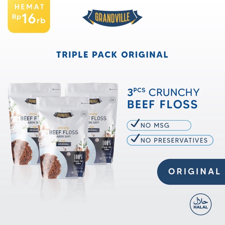 

Terk!!ni Grandville Abon SAPI Crunchy Triple Pack Original Elewen