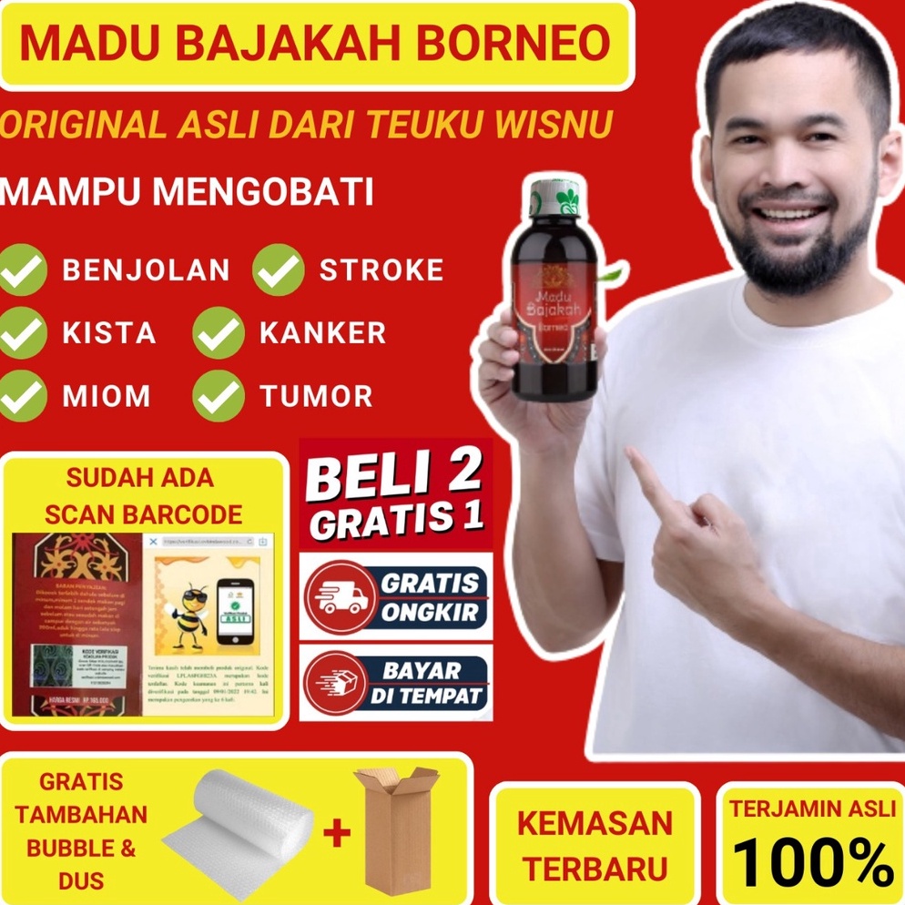 

Terl4ris Madu Bajakah Borneo [ORIGINAL 1000%] - Herbal Kanker Tumor Benjolan Kelenjar Asam Lambung dan Segala Kronis BA by Teuku Wisnu [276]