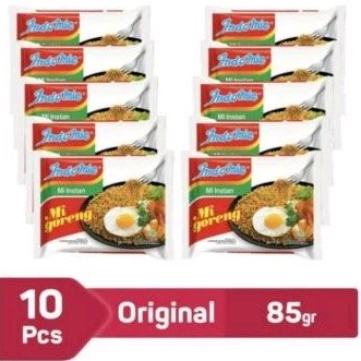 

Indomie goreng 85gr paket 10pcs murah