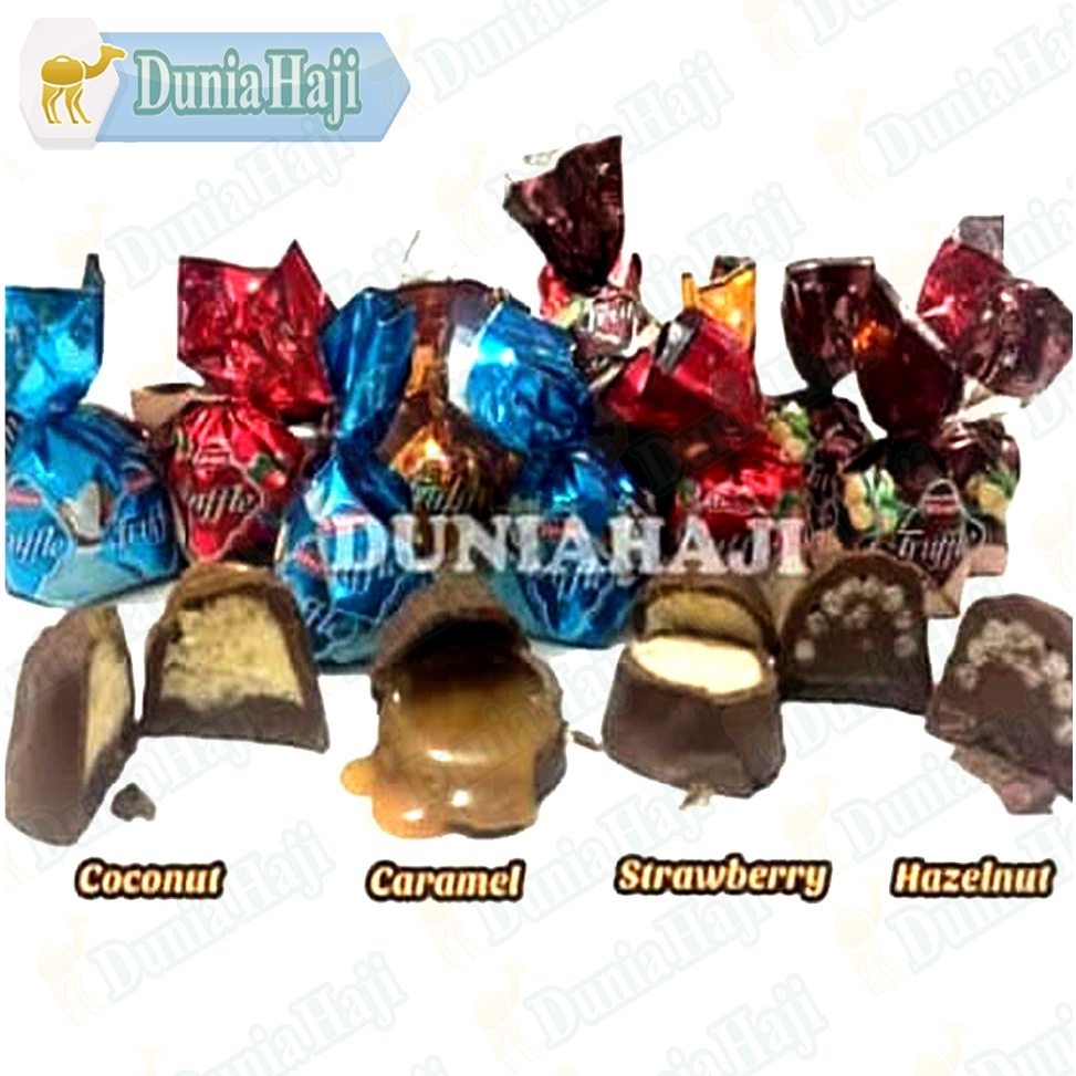 

[KODE PRODUK GWJSZ5236] Cokelat Elvan TRUFFLE / Coklat Arab Turki Turkey untuk Cemilan / Oleh Oleh Haji dan Umroh