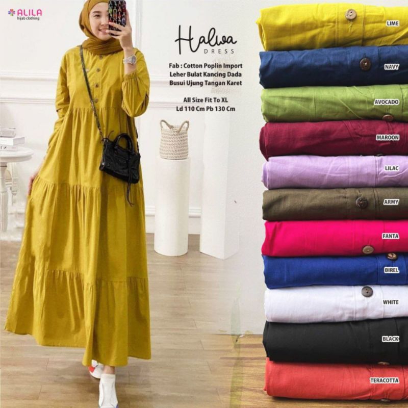 HALWA DRESS - BY ALILA