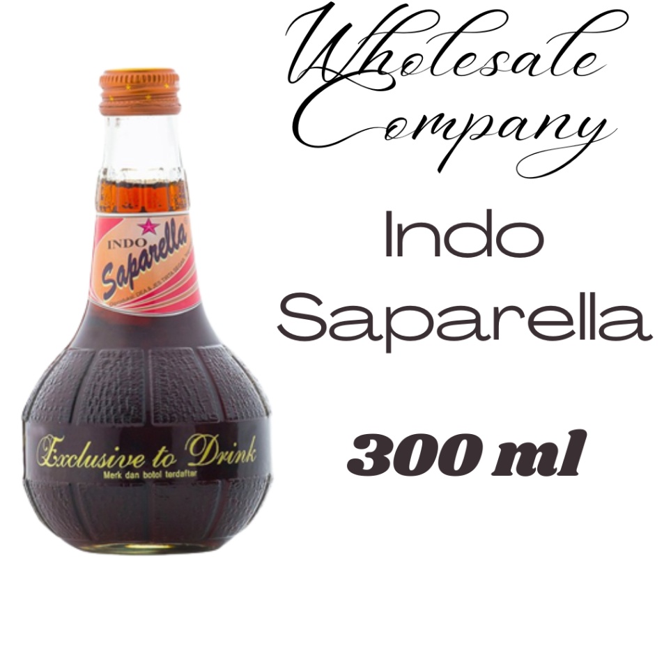 

✣Diskon Promo❆ Indo Saparella 300 ml root beer sarsaparilla sarsi badak N94