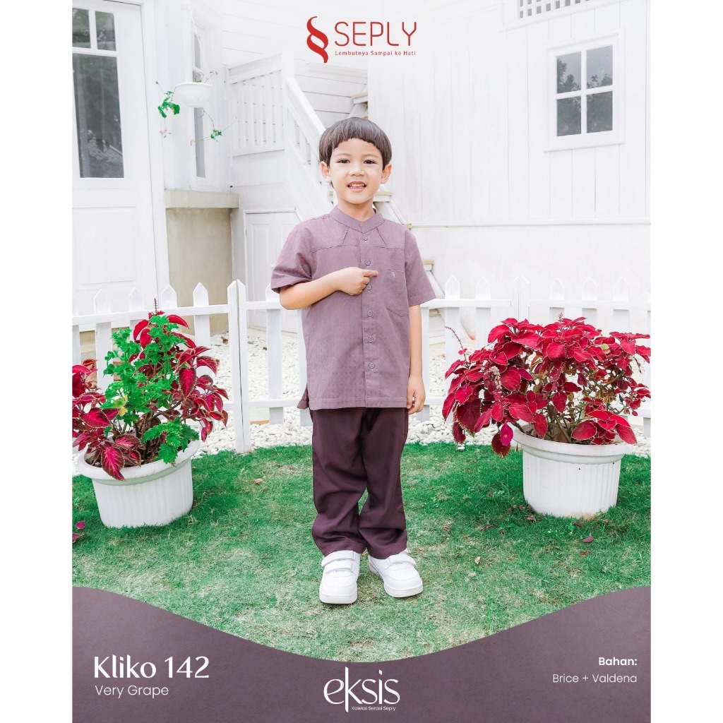 SETELAN ATASAN KEMEJA KOKO ANAK LENGAN PENDEK TERBARU KEKINIAN - SARIMBIT SEPLY 2024 EKSIS 223 AUROR