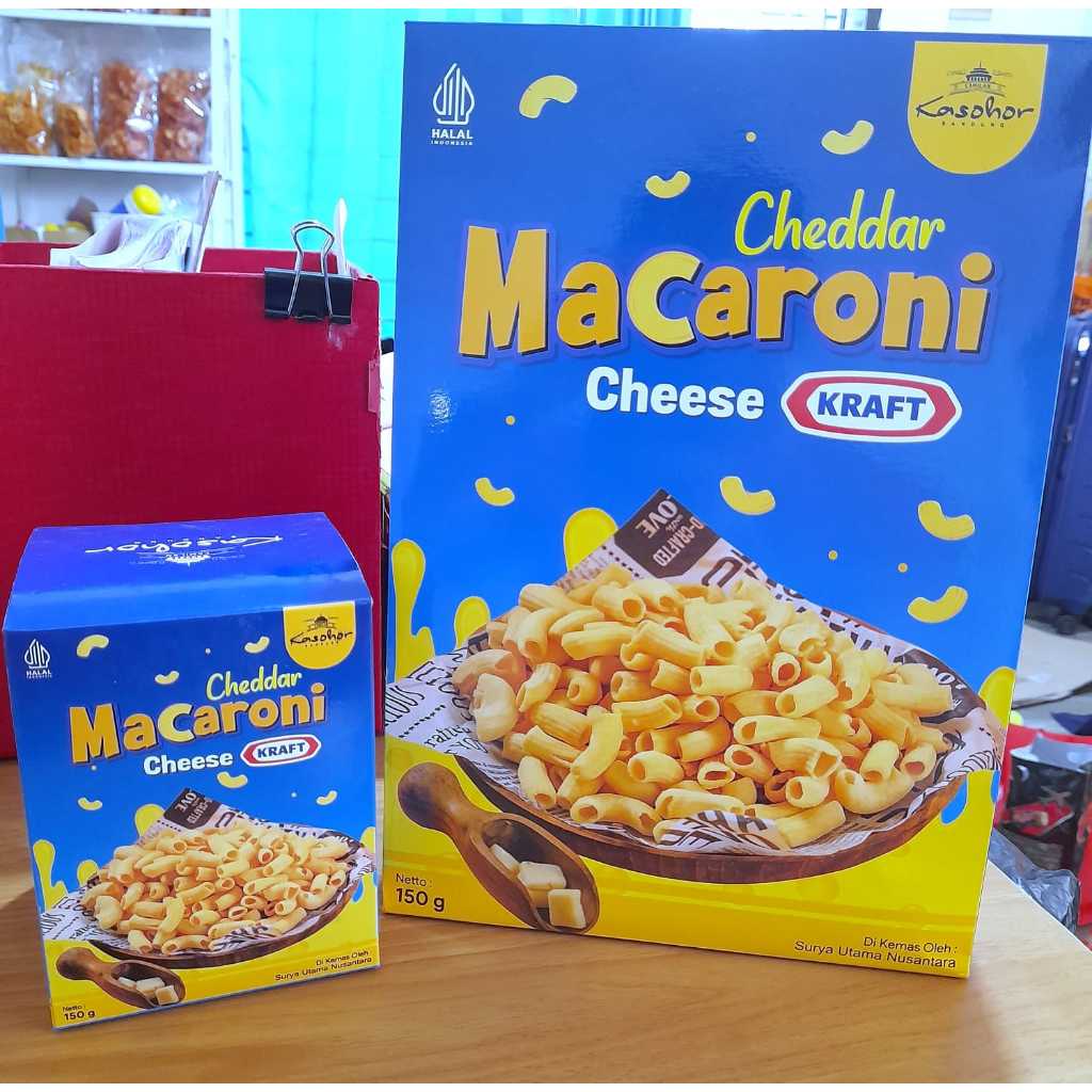 

Kraft Macaroni Cheddar Cheese 150 gr langsung makan